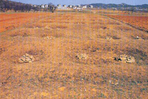 Panoramic view of northern palace site of Anhak Palace Panoramic view of northern palace site of Anhak Palace
