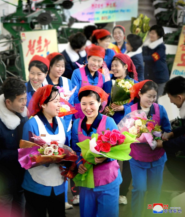 혁신자들로 자랑높은 녀성근로자들