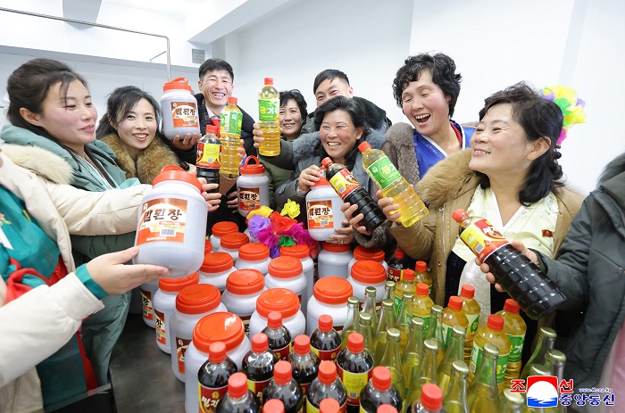 인민들이 선호하는 식품-밀된장