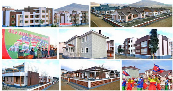 날마다 일떠서는 새 살림집들