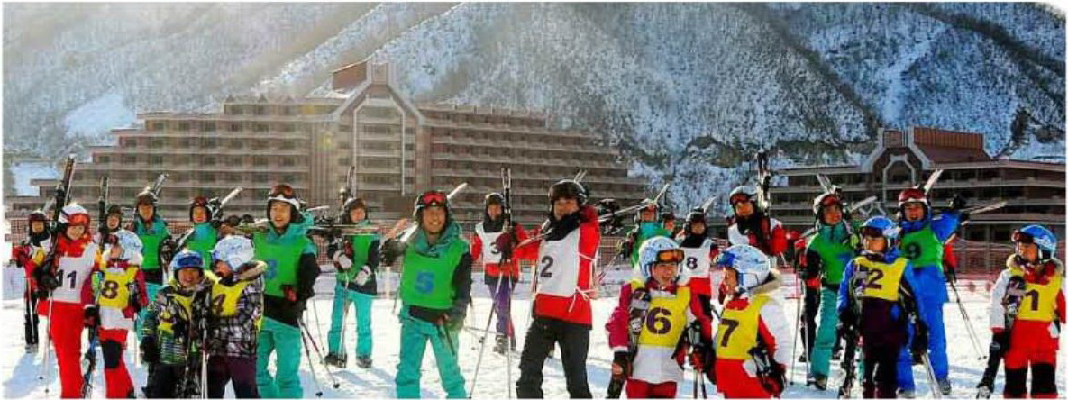Masikryong Ski Resort Full of Beaming Faces of People