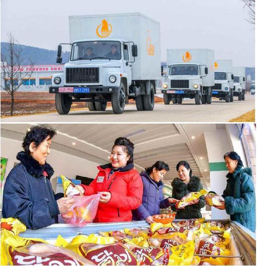  the tasty products of the Kwangchon Chicken Farm