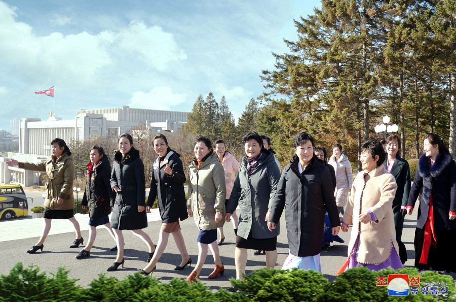 Korean women enjoying a worthwhile life with joy and jubilation