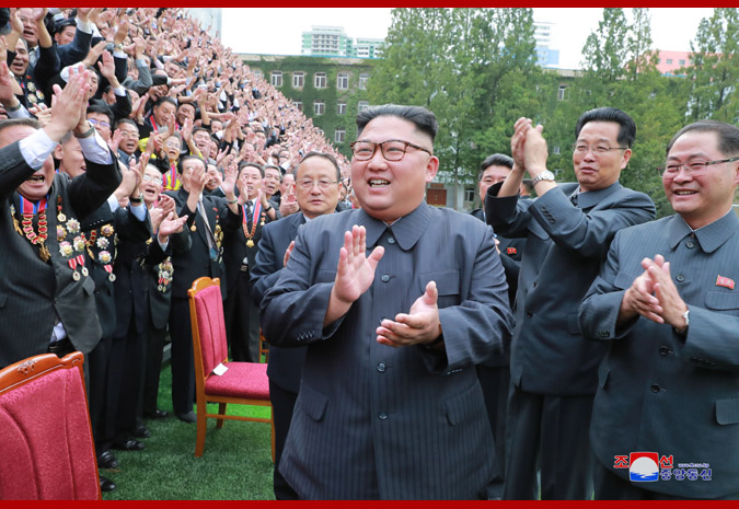 Supreme Leader Kim Jong Un Visits Kim Chaek University of Technology