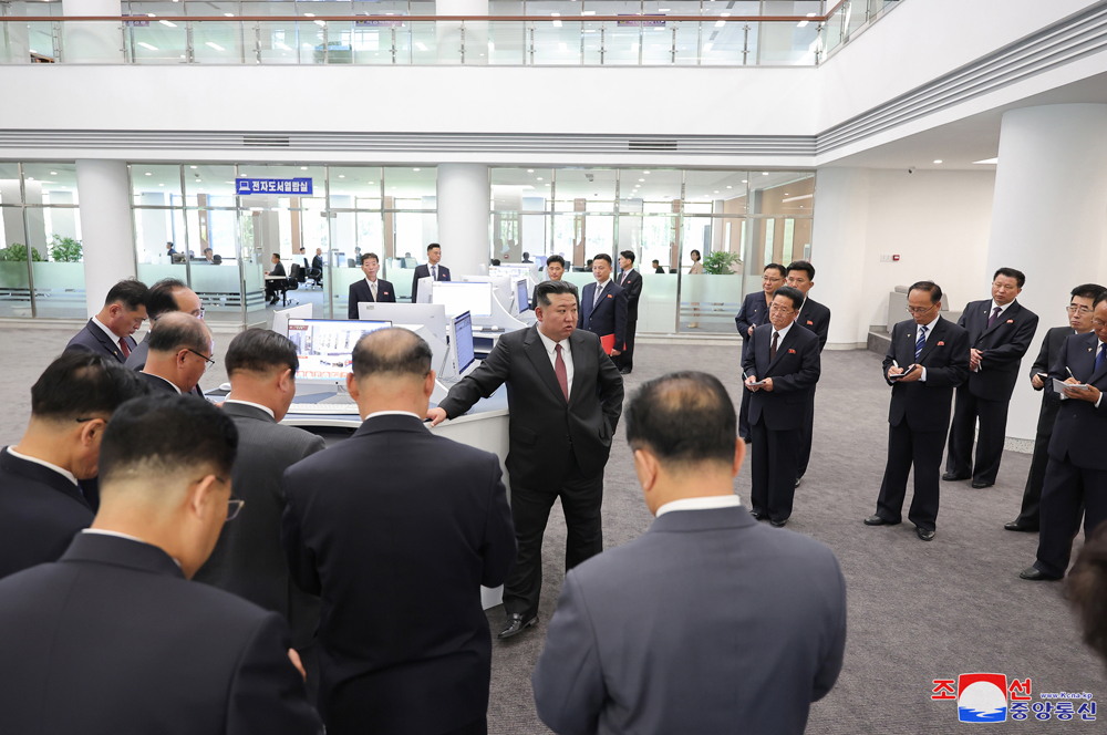 New School Year Opening Ceremony Held at WPK Central Cadres Training School with Splendor Respected Comrade Kim Jong Un Makes Address and Inspects First Lecture