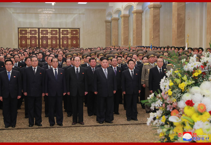 Supreme Leader Kim Jong Un Visits Kumsusan Palace of Sun