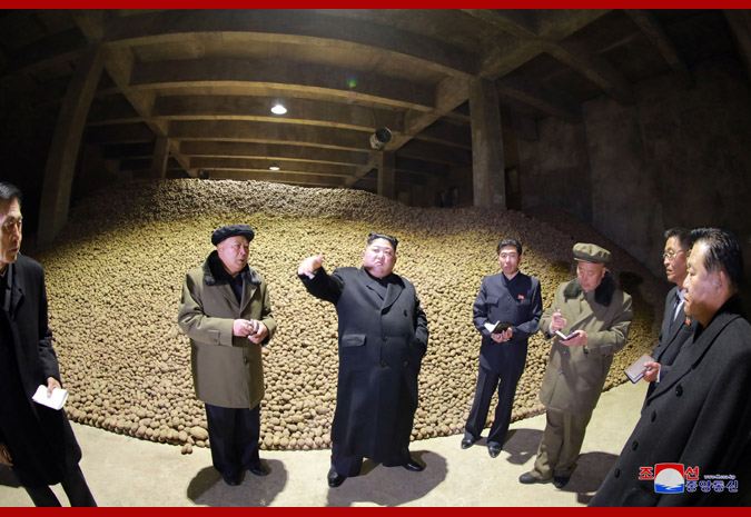 Supreme Leader Kim Jong Un Inspects Samjiyon County