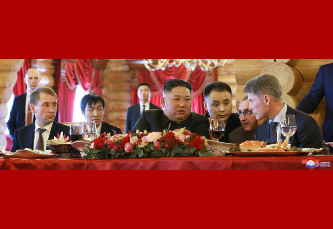 Supreme Leader Kim Jong Un Invited to Luncheon Hosted by Governor of Maritime Territory