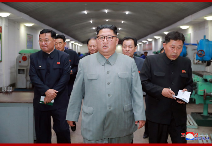 Supreme Leader Kim Jong Un Visits February 8 General Machine Factory