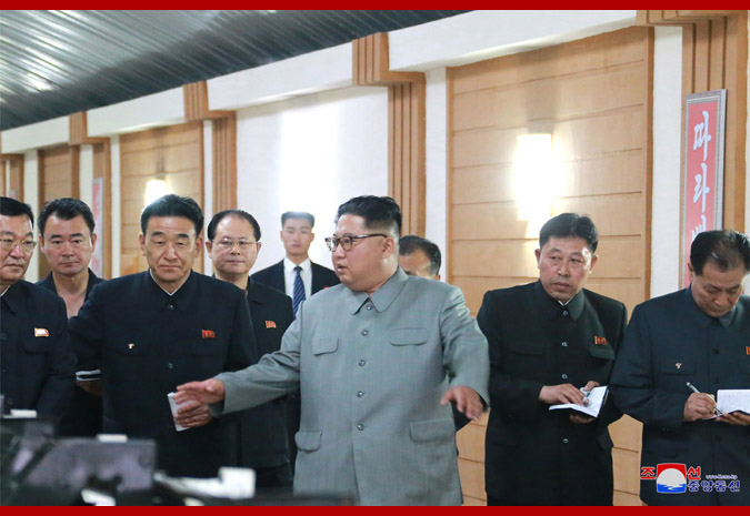 Supreme Leader Kim Jong Un Visits February 8 General Machine Factory