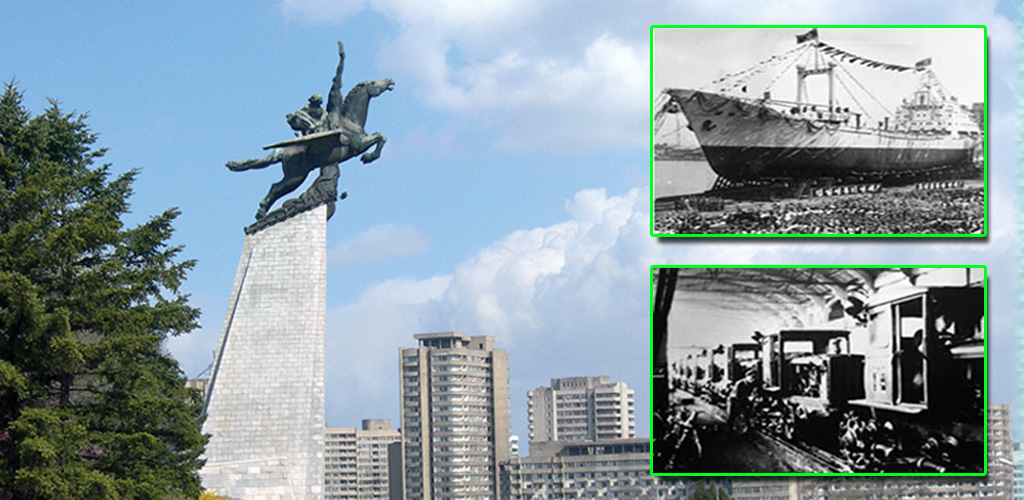 인민을 위하여 한평생을 바치신 위대한 수령