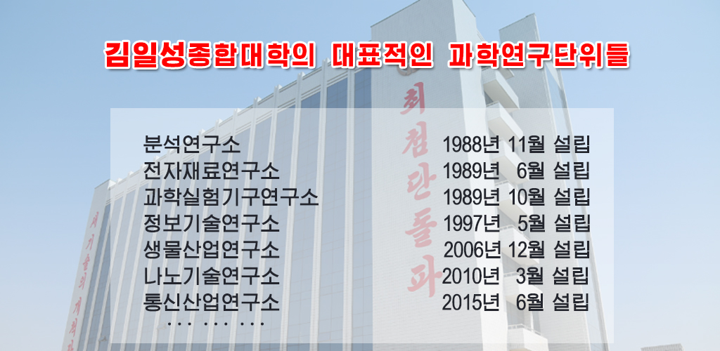 김일성종합대학의 75년 려정
