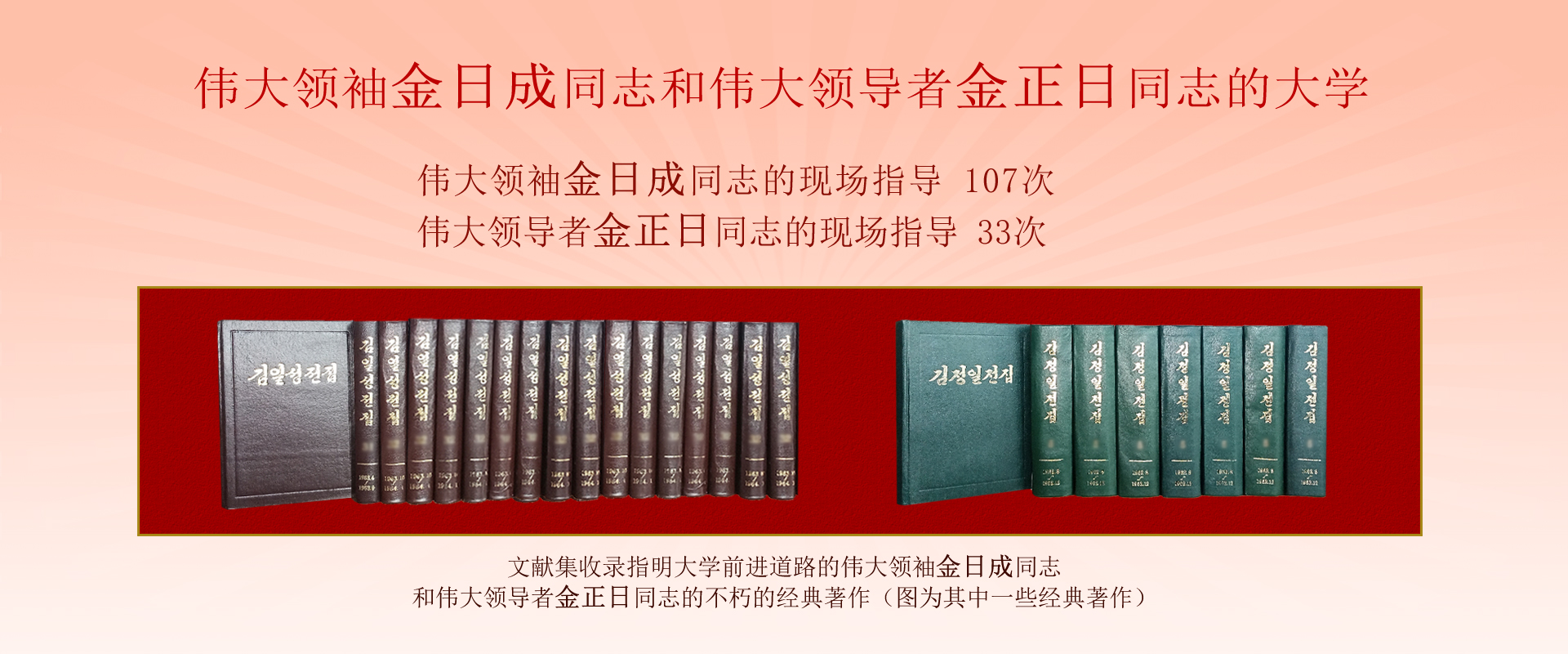 金日成综合大学建立80周年