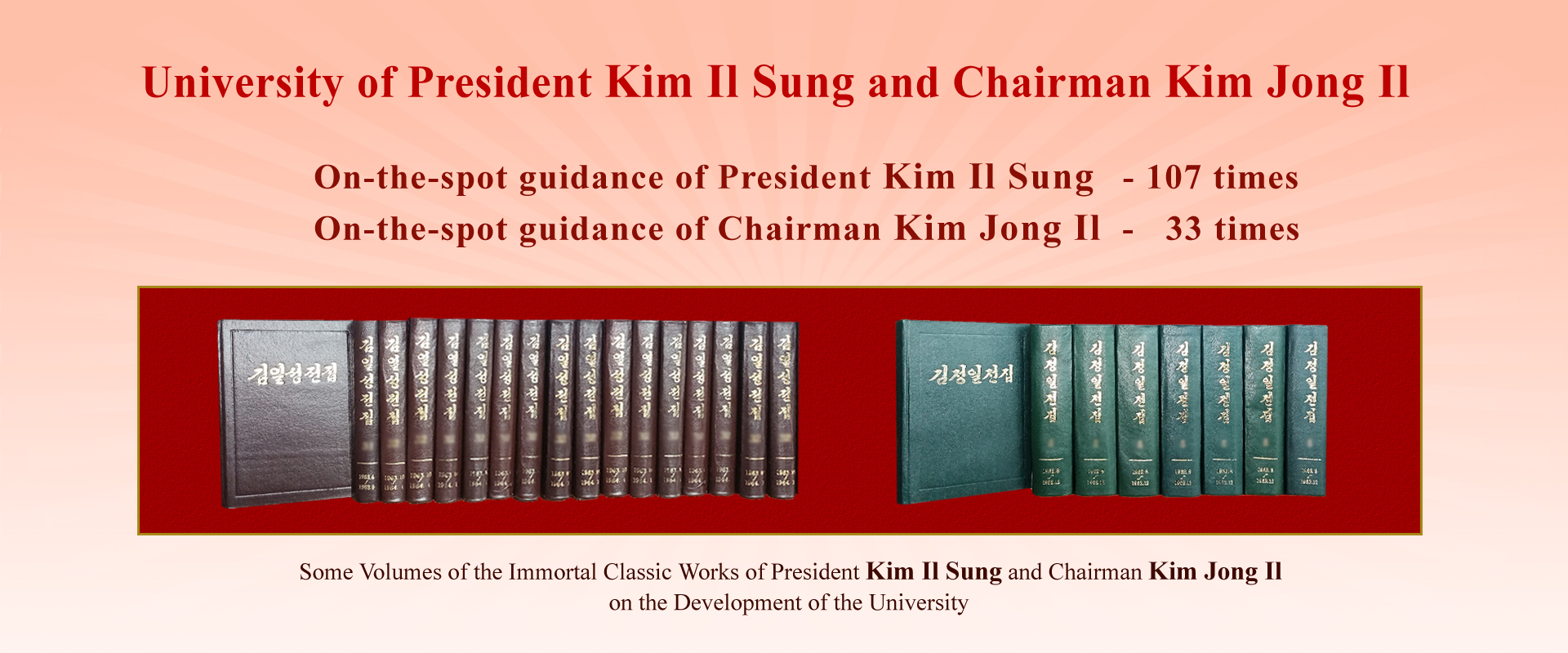 80th Founding Anniversary of Kim Il Sung University
