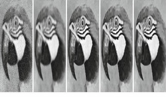 带有重叠组稀疏性的图像梯度加权超拉普拉斯先验及柯西噪声下的图像去模糊方法